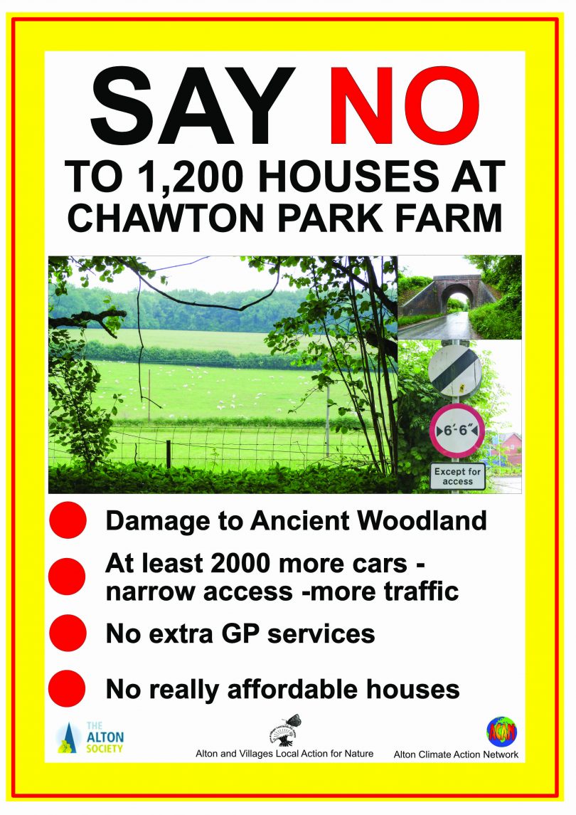 Chawton Park farm Poster A4